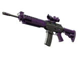 StatTrak™ SG 553 | Ultraviolet (Battle-Scarred)