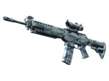 StatTrak™ SG 553 | Wave Spray (Factory New)