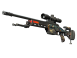 StatTrak™ SSG 08 | Dragonfire (Battle-Scarred)