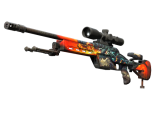StatTrak™ SSG 08 | Dragonfire (Factory New)