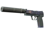 StatTrak™ USP-S | Black Lotus (Battle-Scarred)