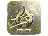 Sticker | 910 (Gold) | Austin 2025