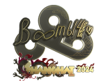 Sticker | Boombl4 (Gold) | Shanghai 2024