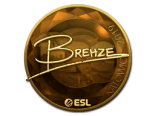 Sticker | Brehze (Gold) | Katowice 2019
