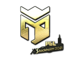 Sticker | Entropiq (Gold) | Stockholm 2021