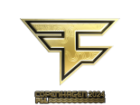 Sticker | FaZe Clan (Gold) | Copenhagen 2024