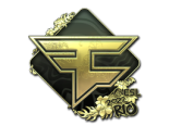 Sticker | FaZe Clan (Gold) | Rio 2022