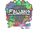 Sticker | FalleN (Holo) | Budapest 2025