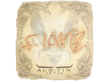 Sticker | FlameZ | Austin 2025