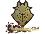 Sticker | G2 Esports (Gold) | Shanghai 2024