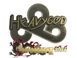 Sticker | Heavygod (Gold) | Shanghai 2024