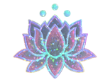 Sticker | Lotus (Glitter)