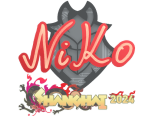 Sticker | NiKo | Shanghai 2024