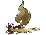 Sticker | Passion UA (Gold) | Shanghai 2024
