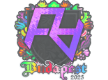 Sticker | Rare Atom (Holo) | Budapest 2025