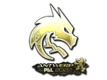 Sticker | Team Spirit (Gold) | Antwerp 2022