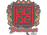 Sticker | The Huns | Budapest 2025