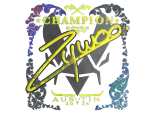 Sticker | ZywOo (Holo, Champion) | Austin 2025