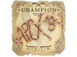 Sticker | apEX (Champion) | Austin 2025
