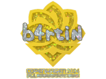 Sticker | b4rtiN (Glitter) | Copenhagen 2024