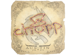 Sticker | chopper | Austin 2025