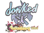 Sticker | donk (Holo) | Shanghai 2024