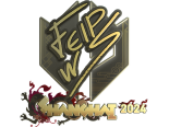 Sticker | felps (Gold) | Shanghai 2024