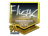Sticker | flusha (Foil) | Cluj-Napoca 2015