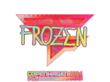 Sticker | frozen (Holo) | Copenhagen 2024