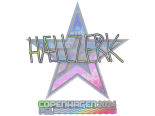 Sticker | hallzerk (Holo) | Copenhagen 2024