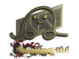 Sticker | jL (Gold) | Shanghai 2024