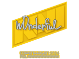 Sticker | w0nderful | Copenhagen 2024
