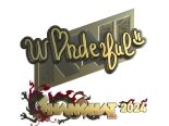 Sticker | w0nderful (Gold) | Shanghai 2024