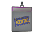 Sticker Slab | Ain't A Rental (Foil)