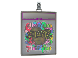 Sticker Slab | FlameZ (Holo, Champion) | Budapest 2025
