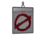 Sticker Slab | Hands Off (Foil)