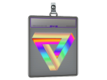 Sticker Slab | Infinite Triangle (Holo)
