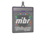 Sticker Slab | MIBR (Embroidered) | Budapest 2025
