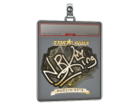 Sticker Slab | NBK- (Gold) | Berlin 2019
