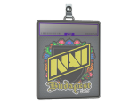 Sticker Slab | Natus Vincere (Embroidered) | Budapest 2025