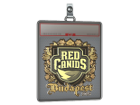 Sticker Slab | RED Canids (Gold) | Budapest 2025