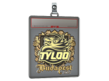 Sticker Slab | TYLOO (Gold) | Budapest 2025