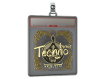 Sticker Slab | Techno4K (Gold) | Austin 2025