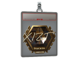 Sticker Slab | Xizt (Gold) | London 2018
