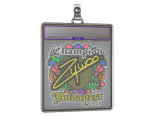 Sticker Slab | ZywOo (Embroidered, Champion) | Budapest 2025