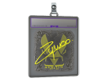 Sticker Slab | ZywOo (Foil) | Austin 2025