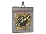 Sticker Slab | ZywOo (Gold, Champion) | Budapest 2025