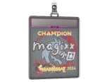 Sticker Slab | magixx (Holo, Champion) | Shanghai 2024