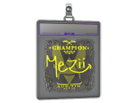 Sticker Slab | mezii (Foil, Champion) | Austin 2025