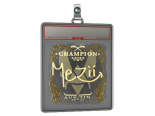 Sticker Slab | mezii (Gold, Champion) | Austin 2025
